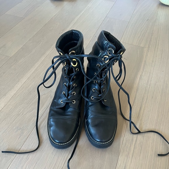 Stuart Weitzman combat boot - Picture 1 of 8
